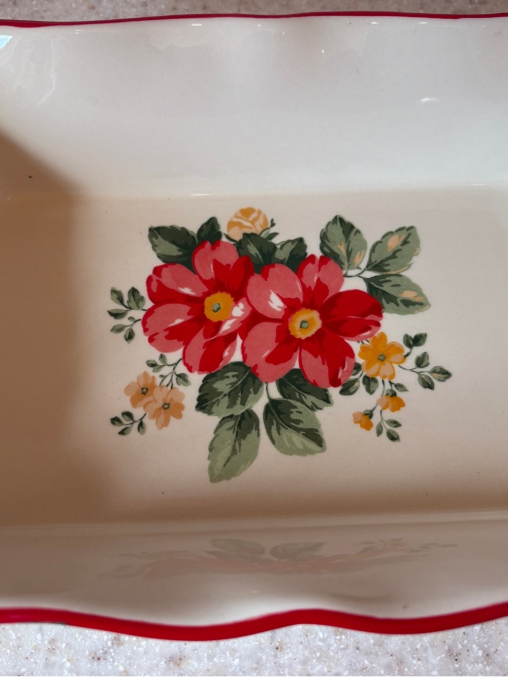 The Pioneer Woman Floral Ceramic Casserole Dish Set - Picture 4 of 10